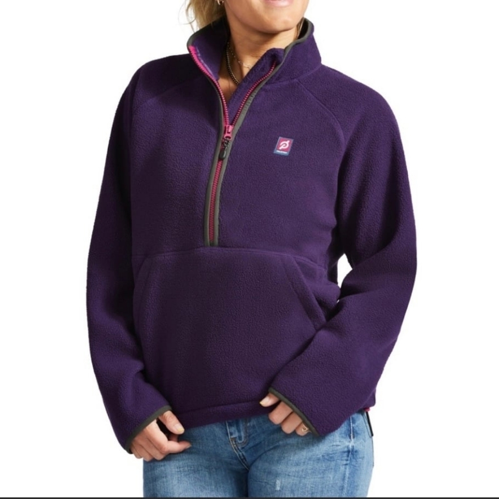 Peloton Purple Fleece Pullover